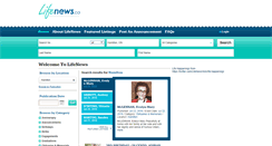 Desktop Screenshot of lifenews.ca