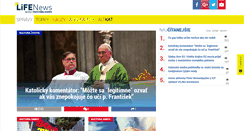 Desktop Screenshot of lifenews.sk
